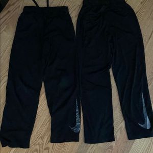 2 pairs boys Nike Elite dri fit Pants